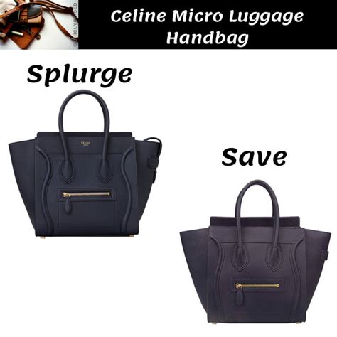 knock off celine micro luggage|celine bags dupe.